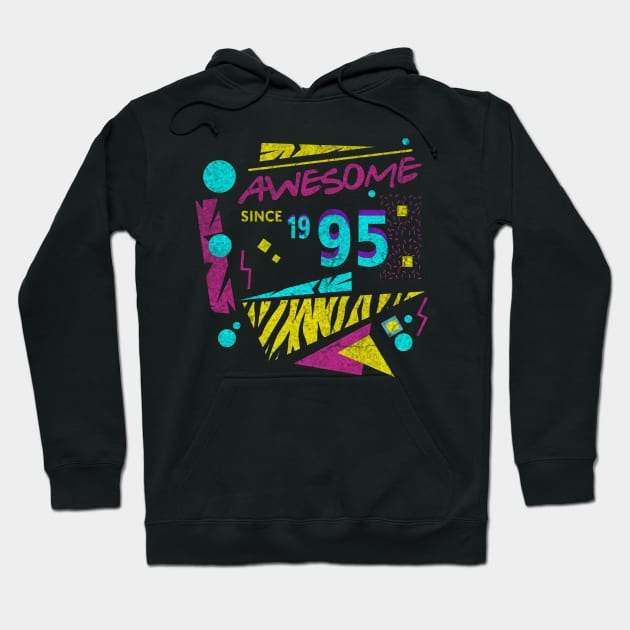 Awesome Since 1995-95’s Birthday Celebration, 41st Birthday Hoodie by ysmnlettering